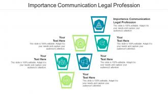 Importance communication legal profession ppt powerpoint presentation styles template cpb