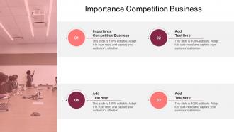 Importance Competition Business In Powerpoint And Google Slides Cpb