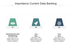 Importance current data banking ppt powerpoint presentation template cpb
