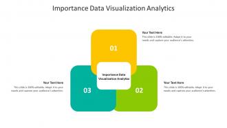 Importance data visualization analytics ppt powerpoint presentation summary ideas cpb