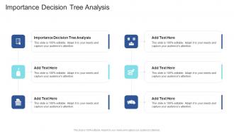 Importance Decision Tree Analysis In Powerpoint And Google Slides Cpb