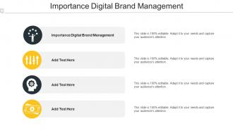 Importance Digital Brand Management In Powerpoint And Google Slides Cpb