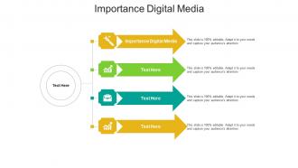 Importance digital media ppt powerpoint presentation visual aids model cpb