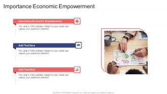 Importance Economic Empowerment In Powerpoint And Google Slides Cpb