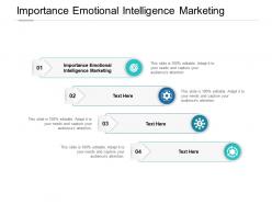 Importance emotional intelligence marketing ppt powerpoint layouts cpb
