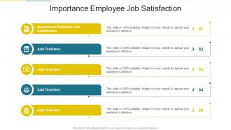 Importance Employee Job Satisfaction In Powerpoint And Google Slides Cpb