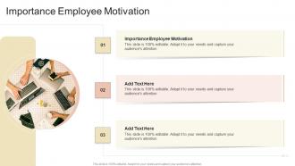 Importance Employee Motivation In Powerpoint And Google Slides Cpb
