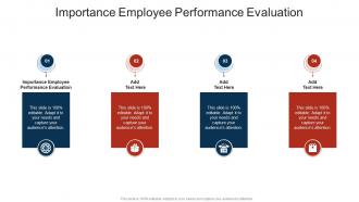 Importance Employee Performance Evaluation In Powerpoint And Google Slides Cpb