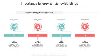 Importance Energy Efficiency Buildings In Powerpoint And Google Slides Cpb