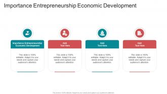 Importance Entrepreneurship Economic Development In Powerpoint And Google Slides Cpb