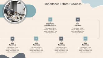 Importance Ethics Business In Powerpoint And Google Slides Cpb