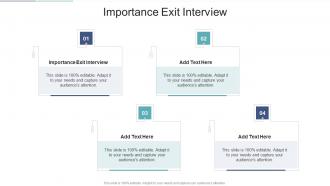 Importance Exit Interview In Powerpoint And Google Slides Cpb