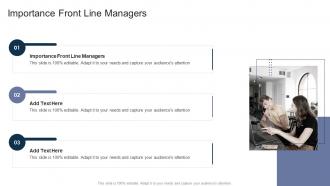 Importance Front Line Managers In Powerpoint And Google Slides Cpb