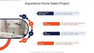 Importance Home Sales Project In Powerpoint And Google Slides Cpb