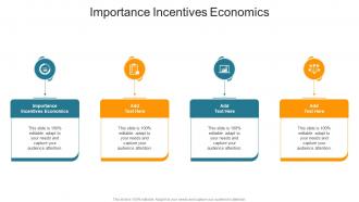 Importance Incentives Economics In Powerpoint And Google Slides Cpb