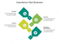 Importance kips business ppt powerpoint presentation gallery infographic template cpb