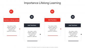 Importance Lifelong Learning PowerPoint Presentation and Slides PPT ...