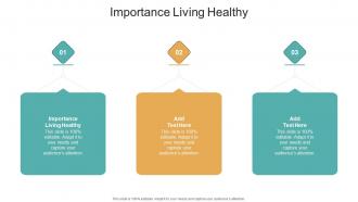 Importance Living Healthy In Powerpoint And Google Slides Cpb