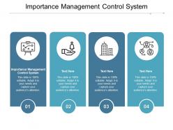 Importance management control system ppt powerpoint presentation infographics example cpb