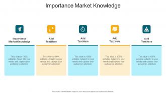 Importance Market Knowledge In Powerpoint And Google Slides Cpb