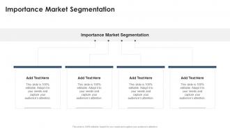 Importance Market Segmentation In Powerpoint And Google Slides Cpb