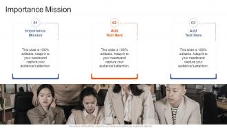 Importance Mission In Powerpoint And Google Slides Cpb