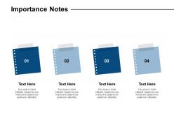 Importance notes planning l23 ppt powerpoint presentation slides inspiration