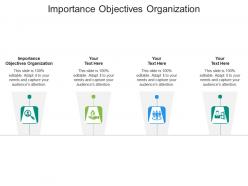 Importance objectives organization ppt powerpoint presentation inspiration show cpb