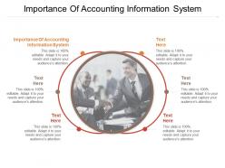 Importance of accounting information system ppt powerpoint presentation portrait cpb