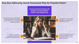 Importance Of Addressing Sexual Harassment For Potential Victim Training Ppt