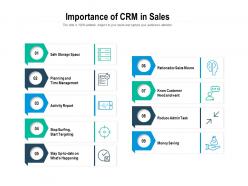 Importance Of CRM In Sales