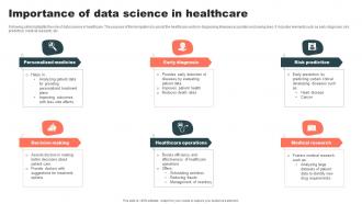 Importance Of Data Science In Healthcare