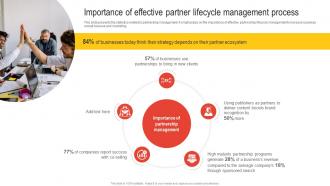Importance Of Effective Partner Lifecycle Management Process Nurturing Relationships