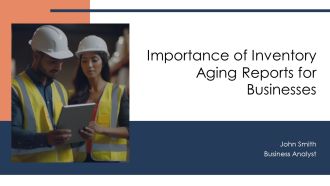 Importance Of Inventory Aging Reports For Businesses PPT PowerPoint AT
