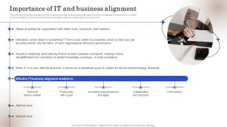 Importance Of IT And Business Alignment Ppt Pictures Infographic ...