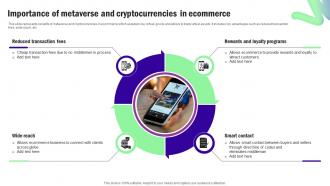 Importance Of Metaverse And Cryptocurrencies In Ecommerce