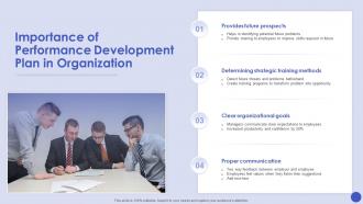 Importance Of Performance Development Plan In Organization