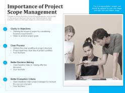 Importance Of Project Scope Management