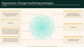 Importance Of Target Marketing Strategies Marketing Strategies To Grow Your Audience
