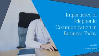 Importance Of Telephonic Communication In Business Today PPT Mockup AT Importance Of Telephonic Communication In Business Today PPT Mockup AT