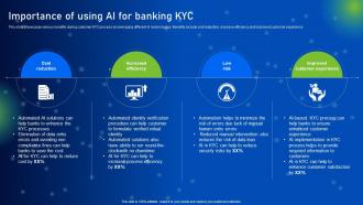 Importance Of Using AI For Banking KYC How AI Is Revolutionizing Finance Industry AI SS