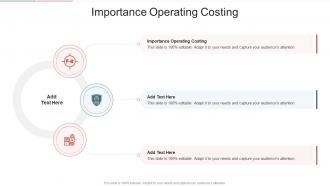 Importance Operating Costing In Powerpoint And Google Slides Cpb