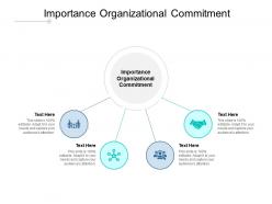 Importance organizational commitment ppt powerpoint pictures cpb