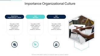 Importance Organizational Culture In Powerpoint And Google Slides Cpb