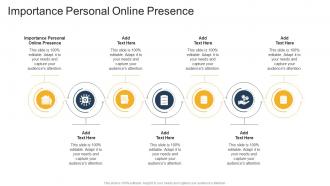 Importance Personal Online Presence In Powerpoint And Google Slides Cpb