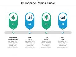 Importance phillips curve ppt powerpoint presentation infographics smartart cpb