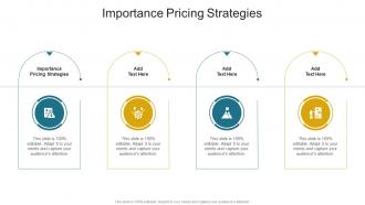 Importance Pricing Strategies In Powerpoint And Google Slides Cpb