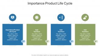 Importance Product Life Cycle In Powerpoint And Google Slides Cpb