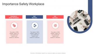 Importance Safety Workplace In Powerpoint And Google Slides Cpb