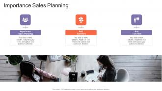 Importance Sales Planning In Powerpoint And Google Slides Cpb
